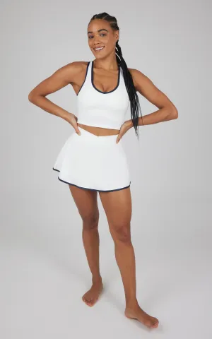 2 PC Lux Tank and Crossover Skort Set