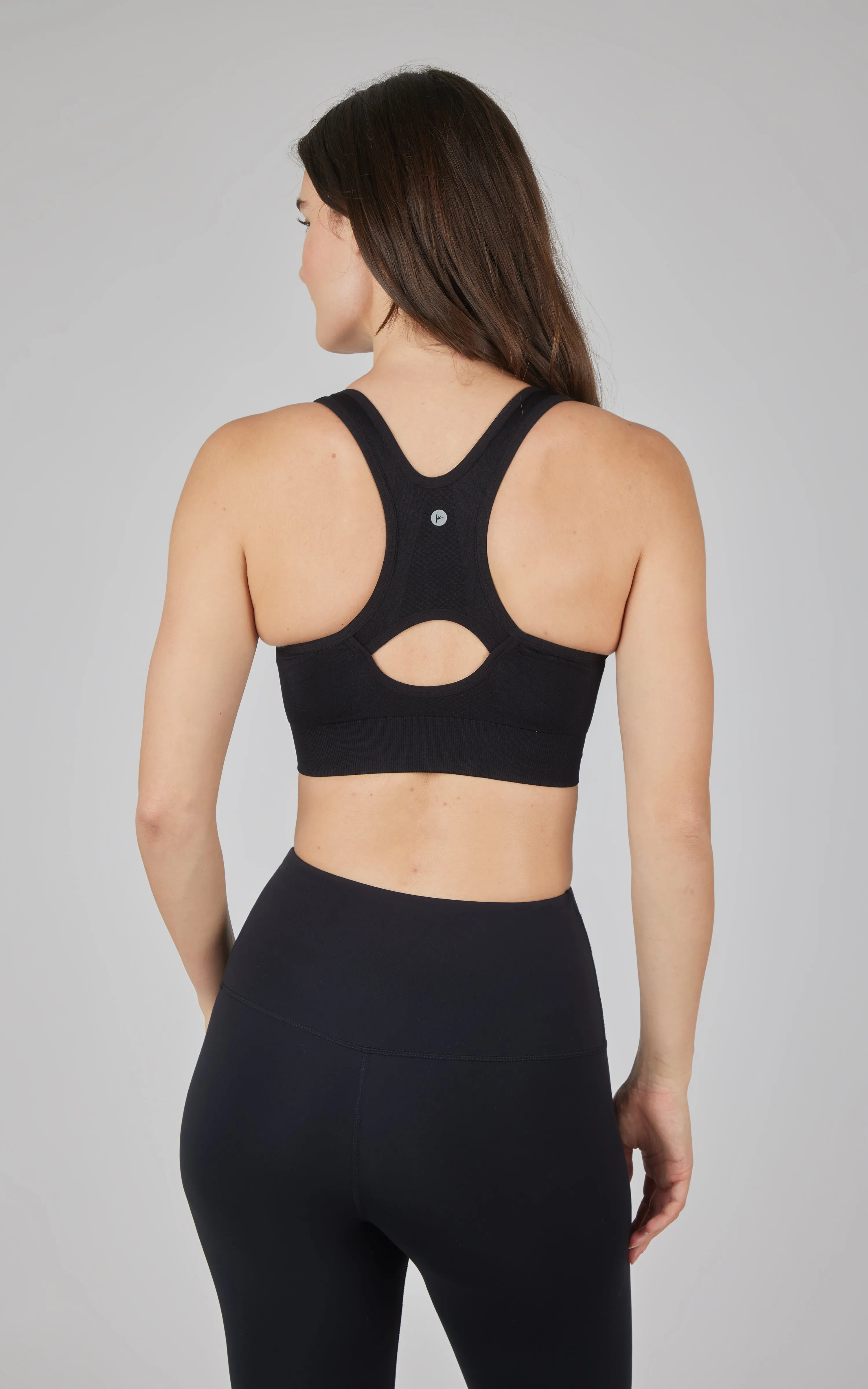 2 PK Full Zip Seamless Bra