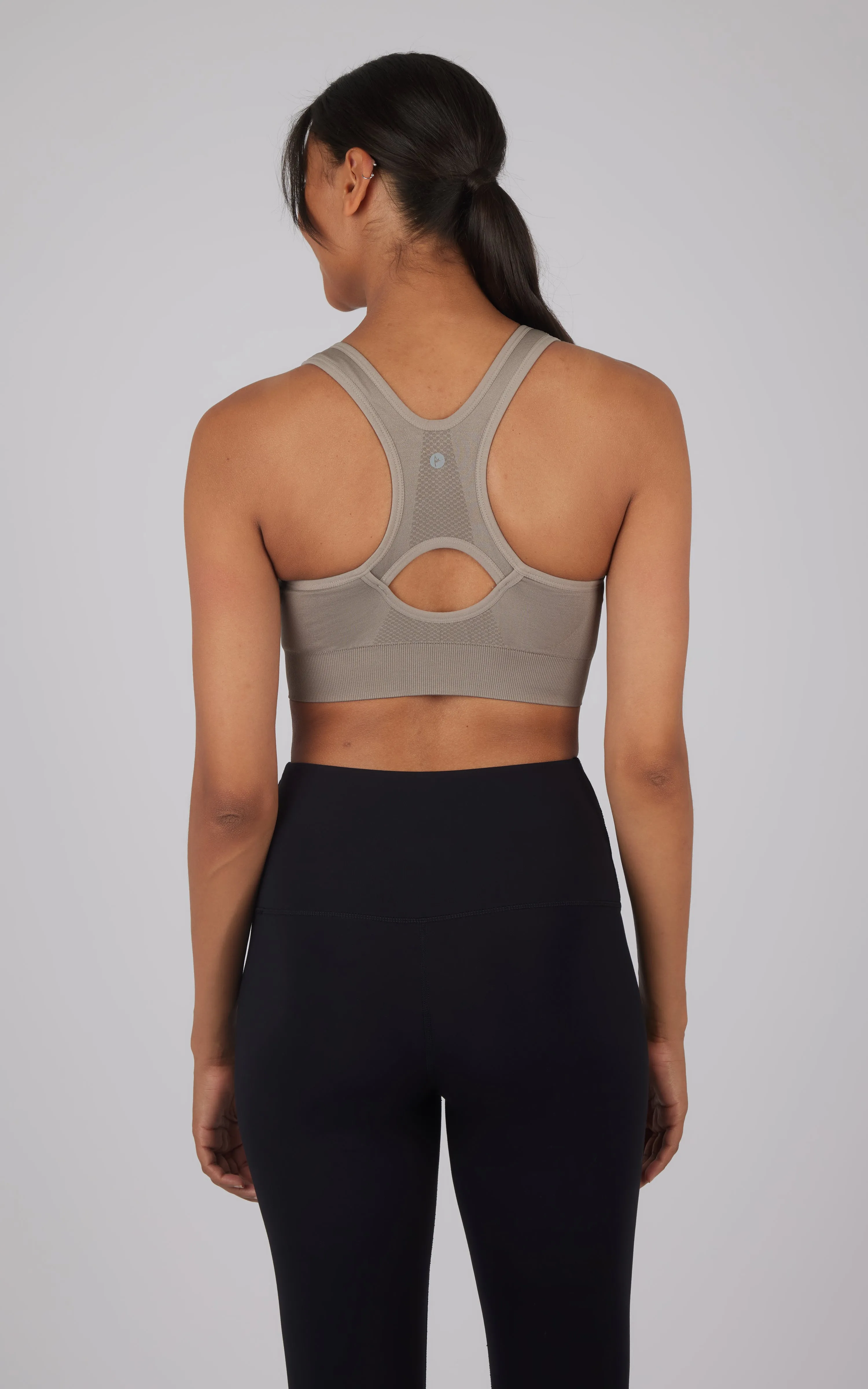2 PK Full Zip Seamless Bra