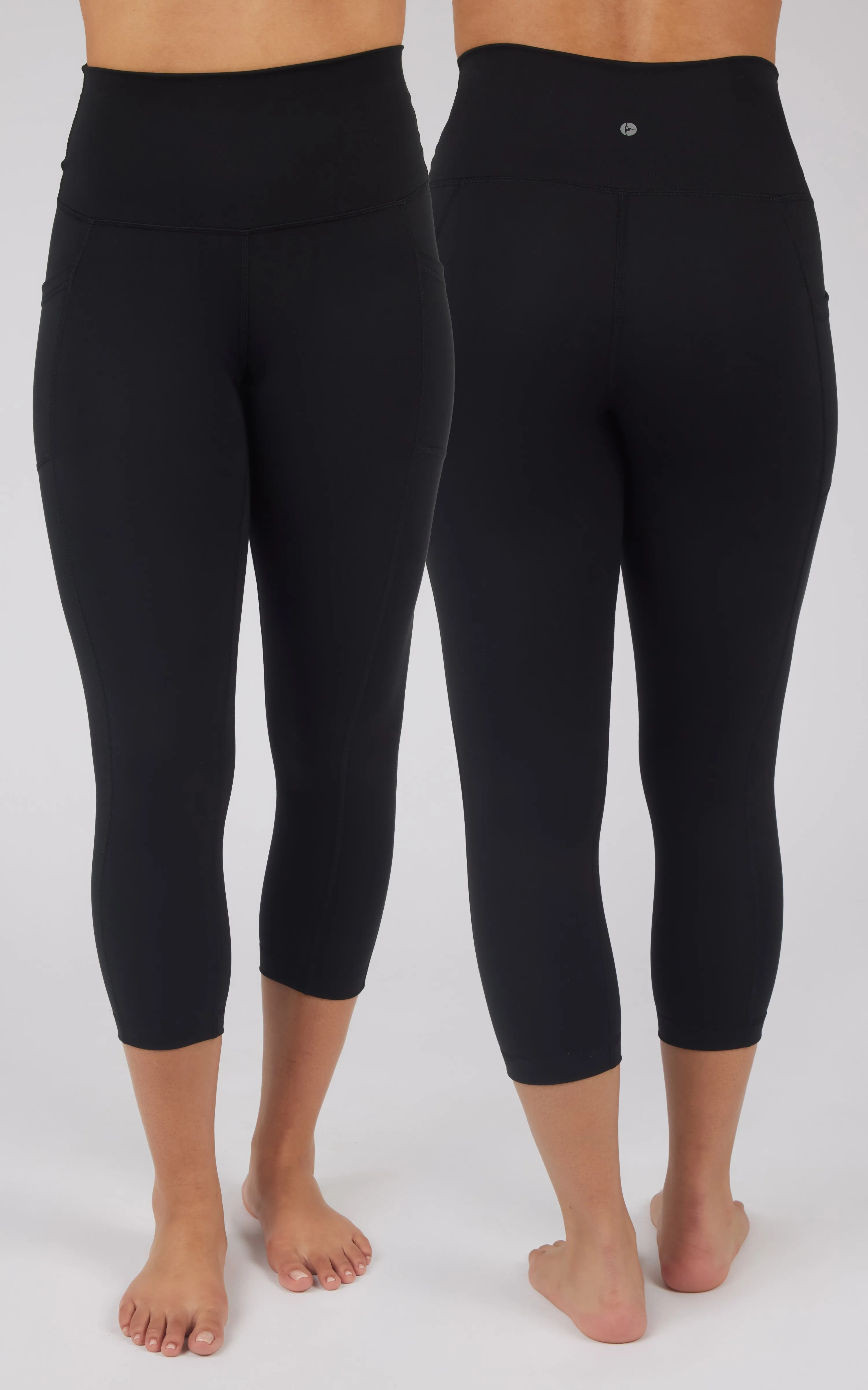 2 PK Interlock Side Pocket and Everyday Capris