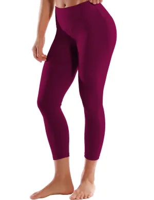 22" High Waist Crop Tight Capris grapevine_yoga