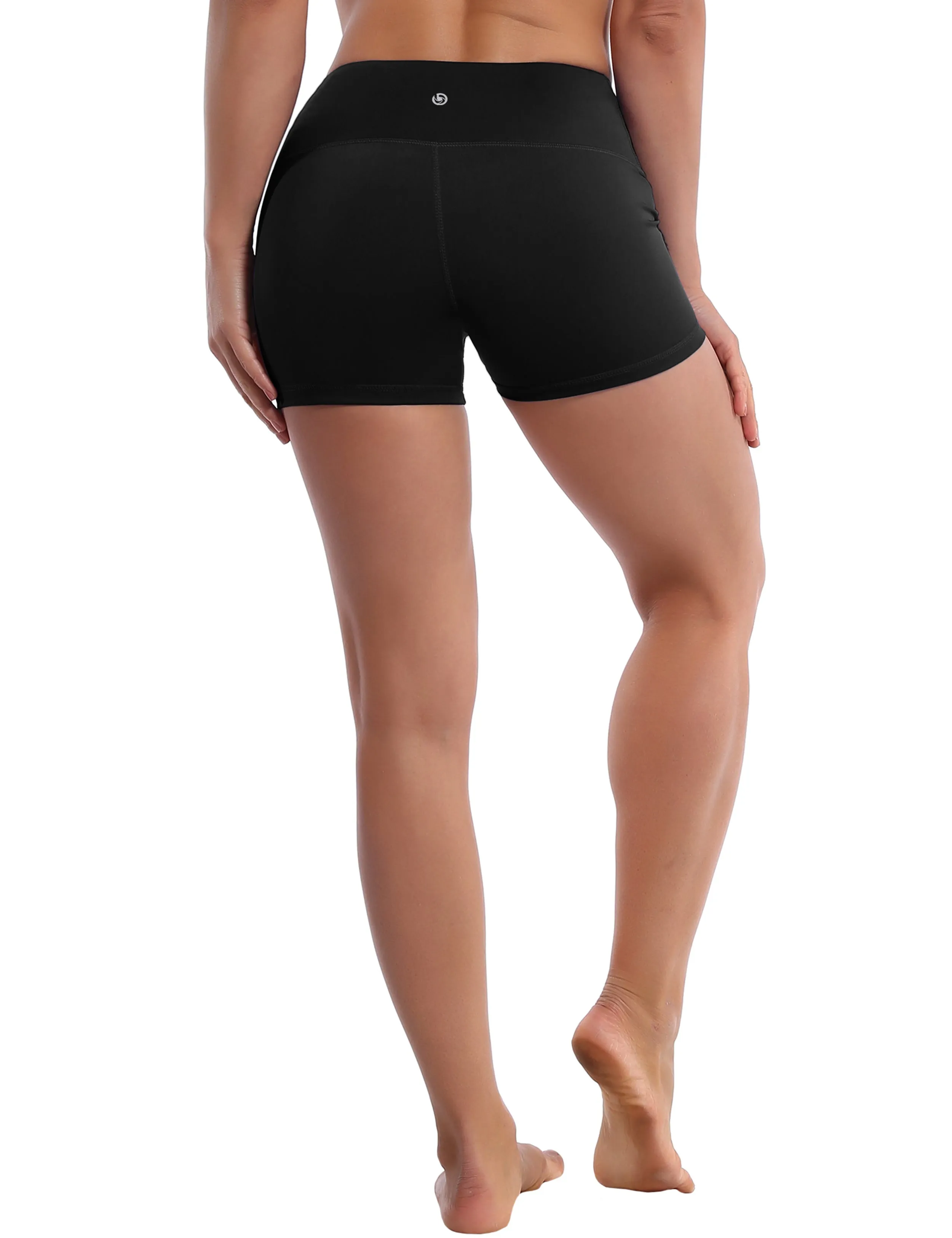 2.5" Yoga Shorts black_yoga