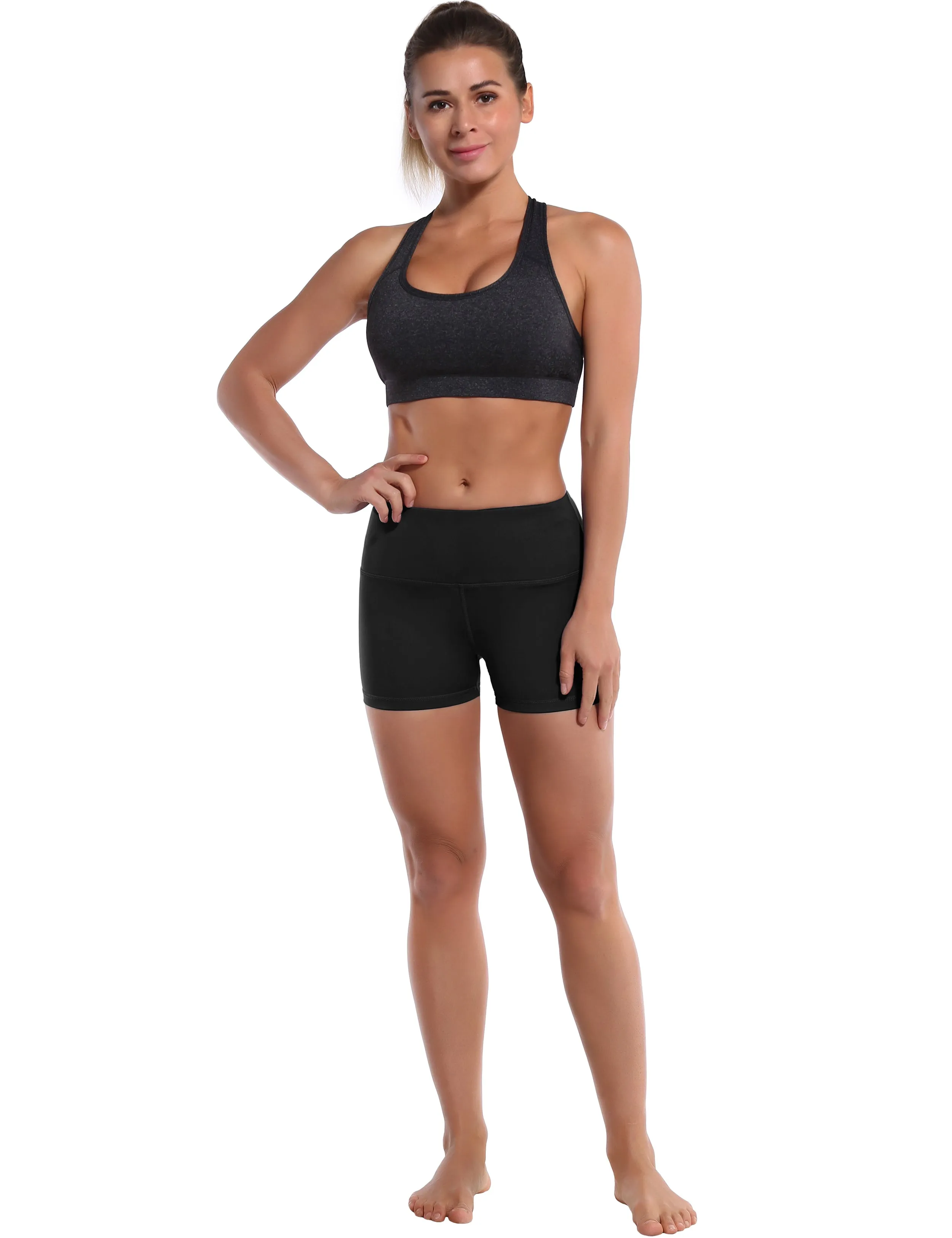2.5" Yoga Shorts black_yoga
