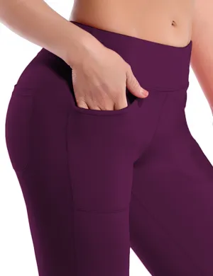 29" 31" 33" 35" Bootcut Leggings with Pockets grapevine_yoga
