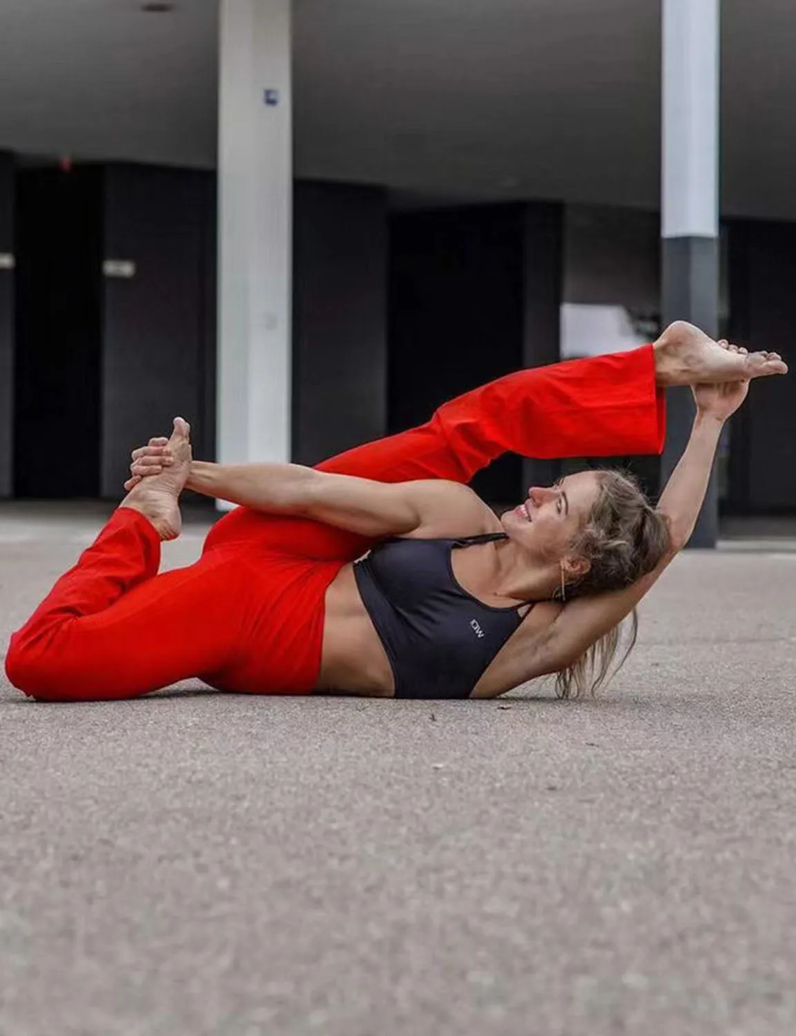 29" 31" 33" 35" Bootcut Leggings with Pockets scarlet ins_yoga