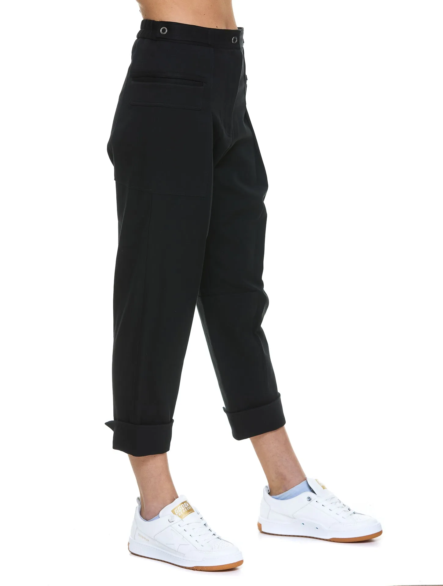 3.1 Phillip Lim Buttoned Cropped Trousers