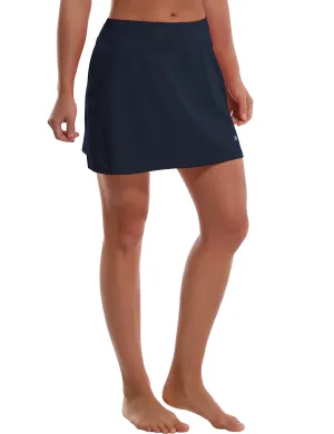 Athletic Tennis Golf Skort with Pocket Shorts darknavy_Biking