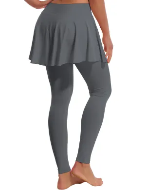 Athletic Tennis Golf Skort with Pocket Shorts gray_Golf