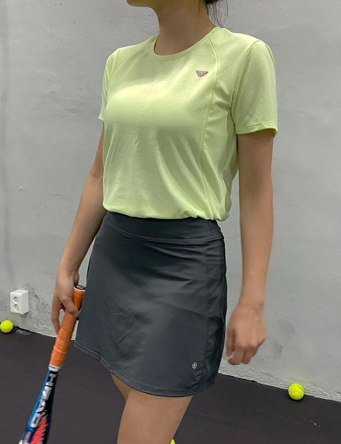 Athletic Tennis Golf Skort with Pockets Shorts shadowcharcoal ins_Tall Size