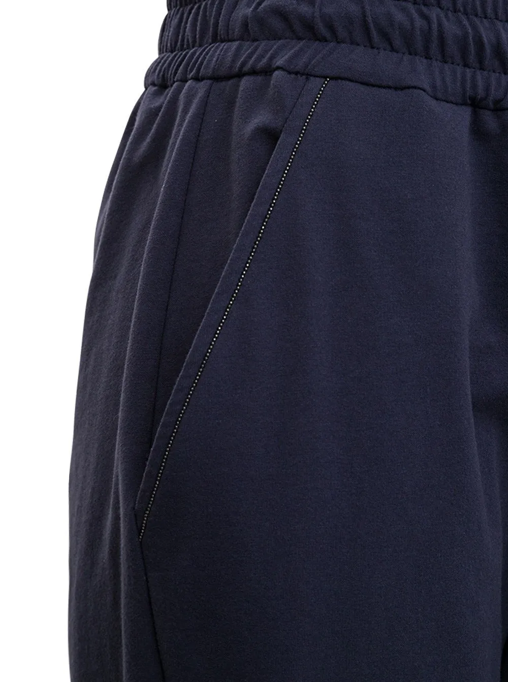 Brunello Cucinelli Cropped Track Pants