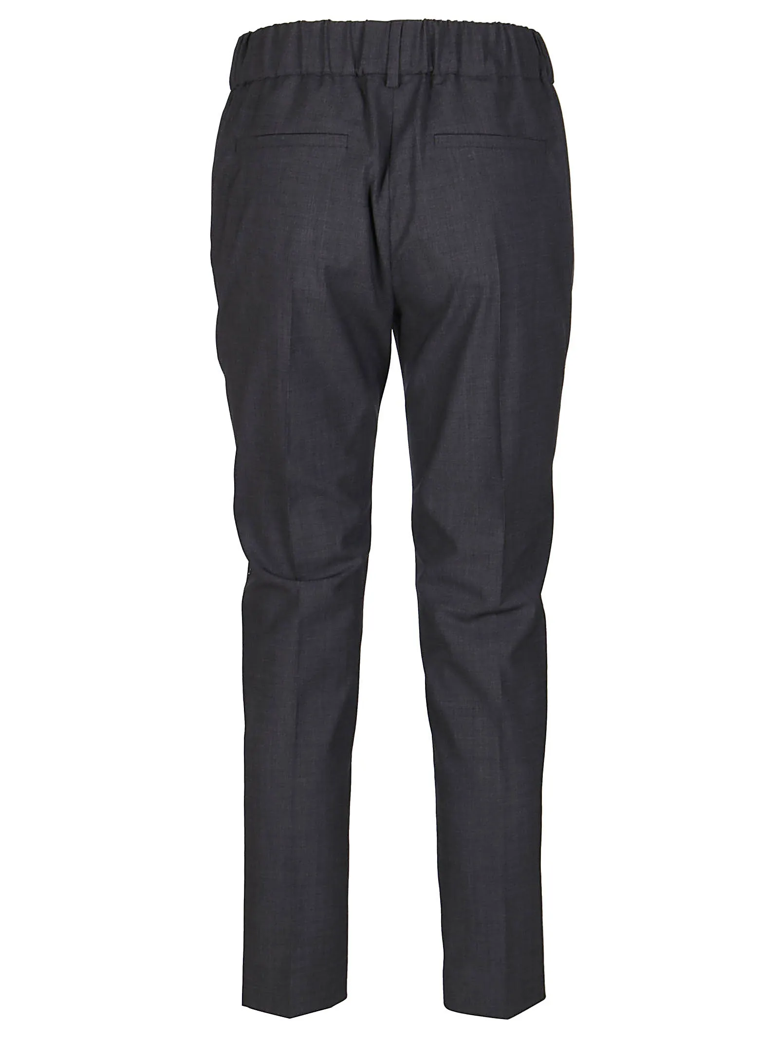 Brunello Cucinelli Elasticated Cropped Pants