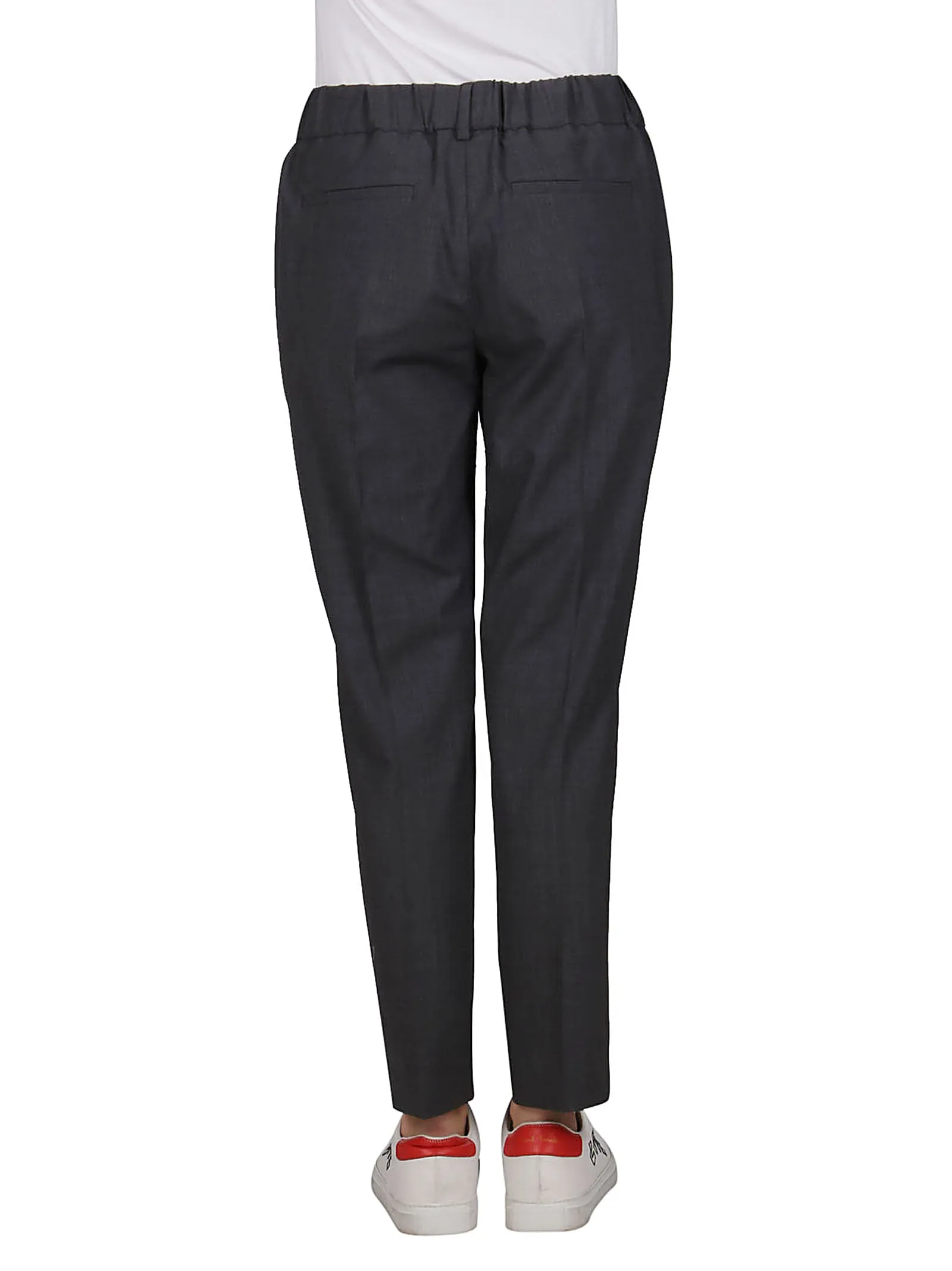 Brunello Cucinelli Elasticated Cropped Pants