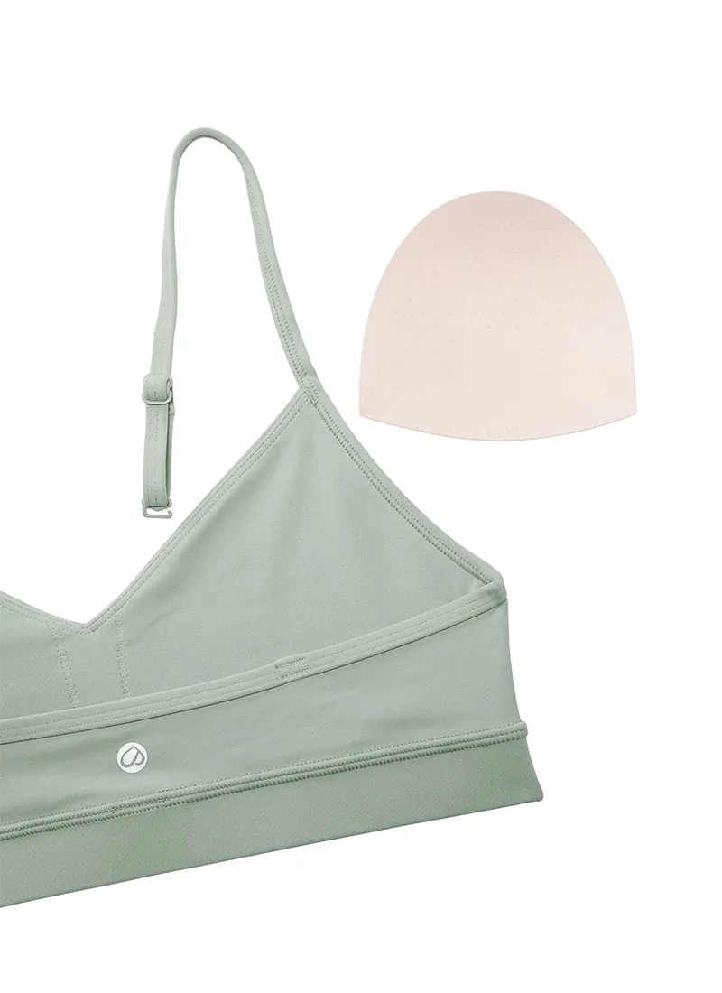 Butterluxe V Neck Spaghetti Straps Bra