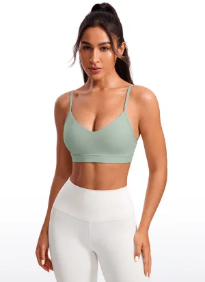Butterluxe V Neck Spaghetti Straps Bra