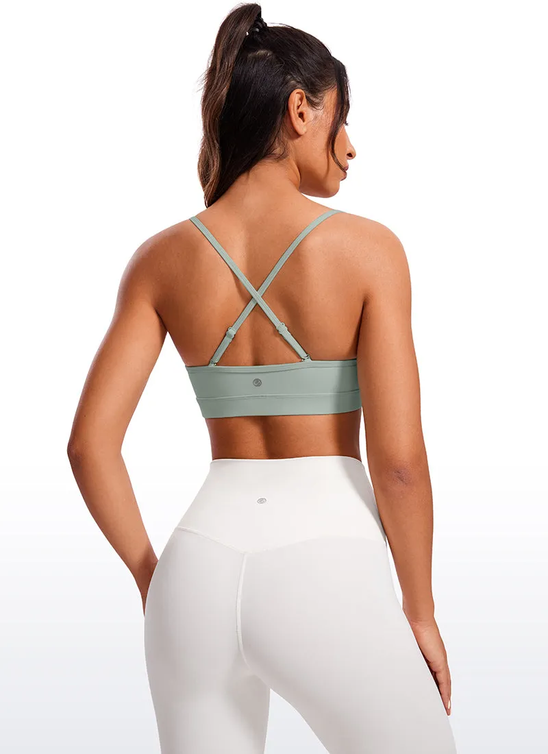Butterluxe V Neck Spaghetti Straps Bra