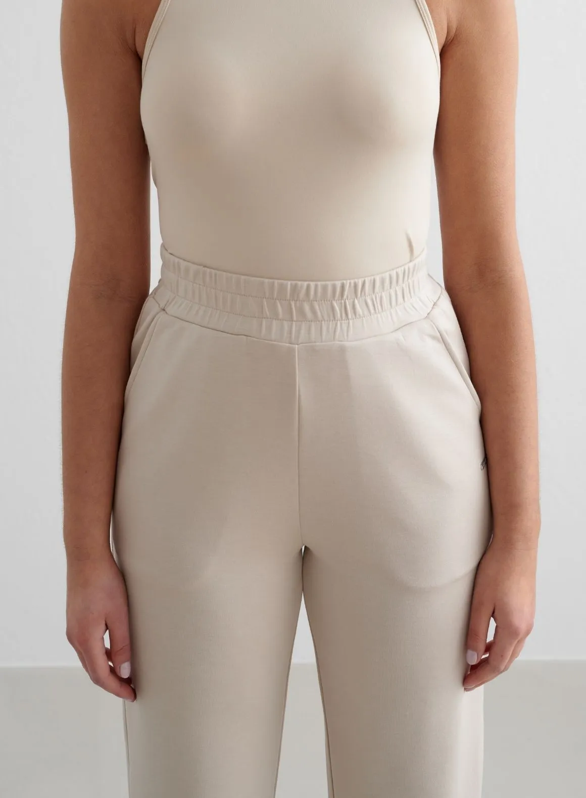 Café Au Lait Comfy Modal Wide Pants