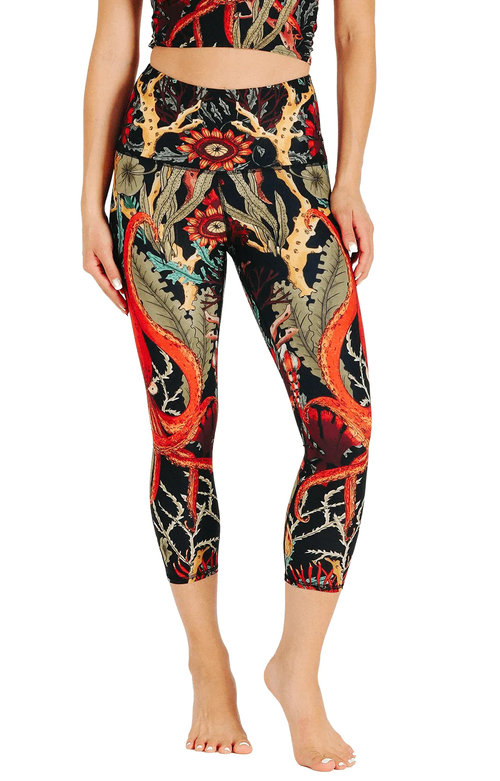 Capri Legging - Coral My Name