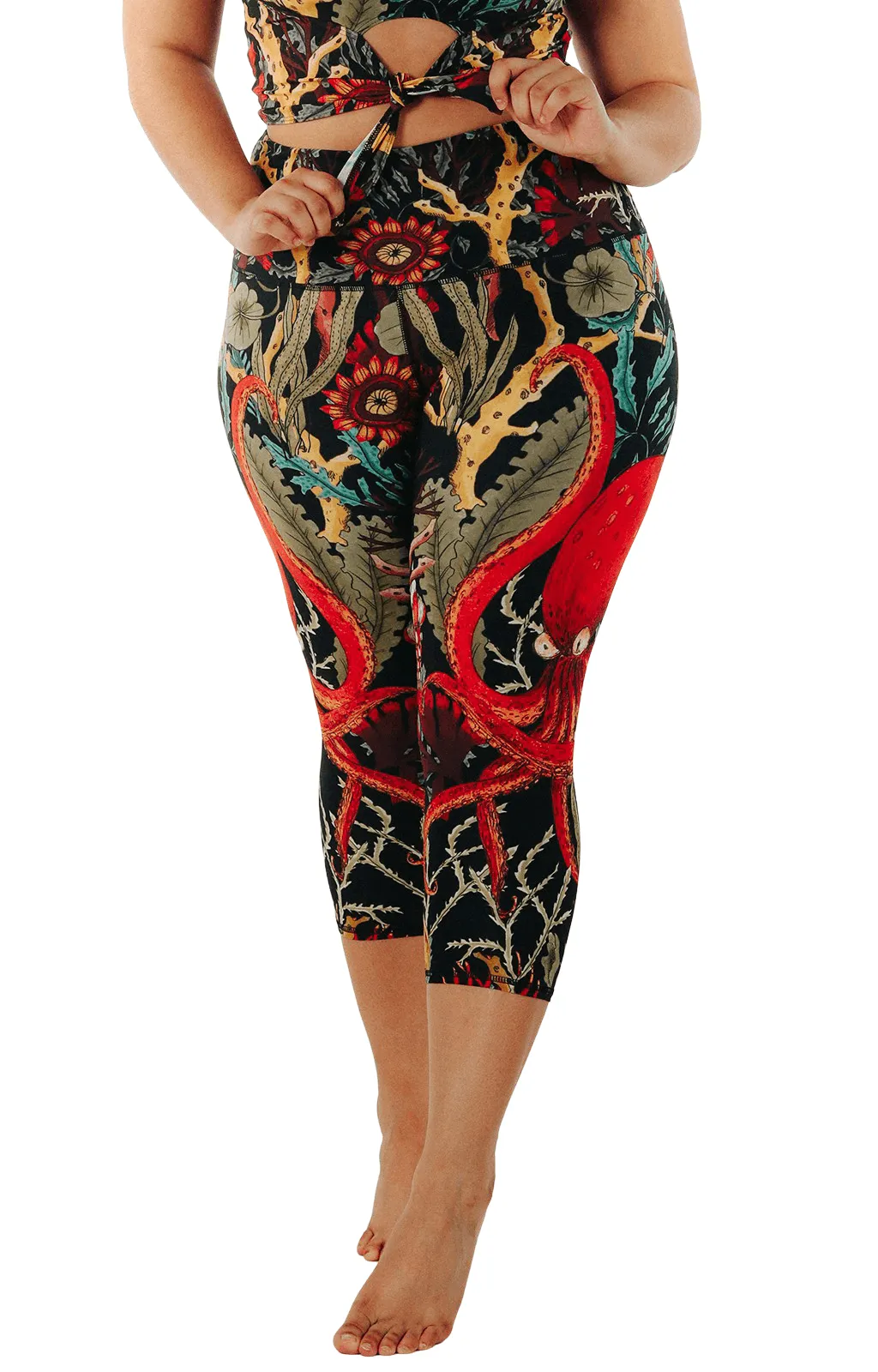 Capri Legging - Coral My Name