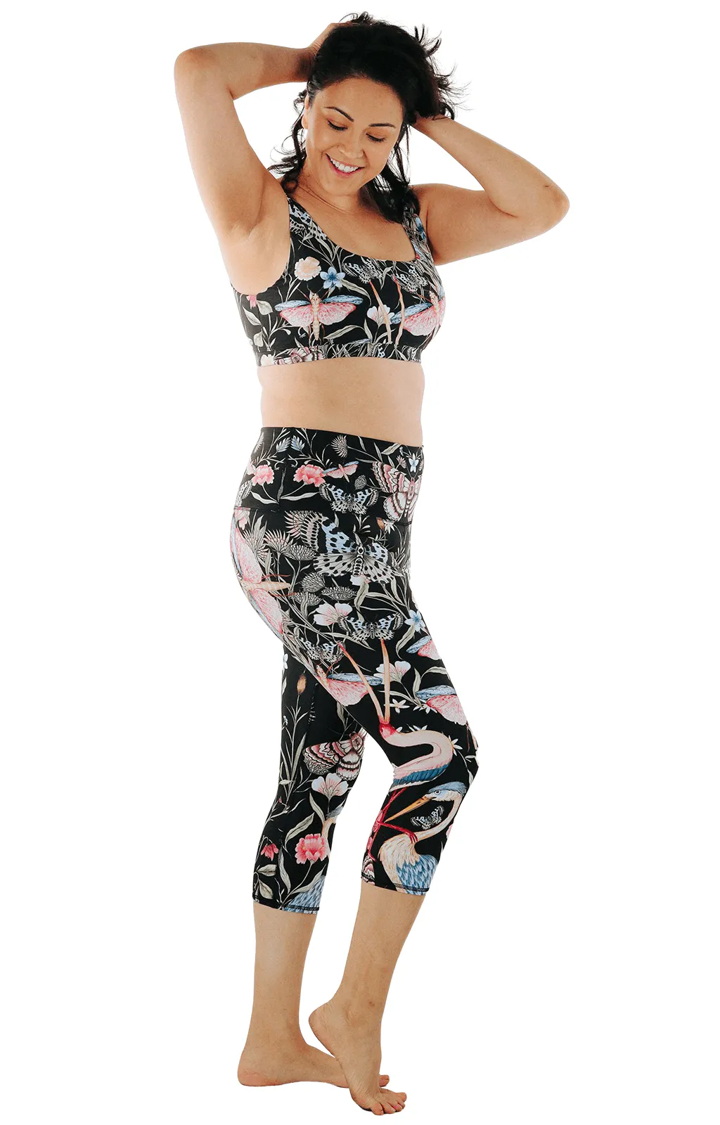 Capri Legging - Pretty In Black