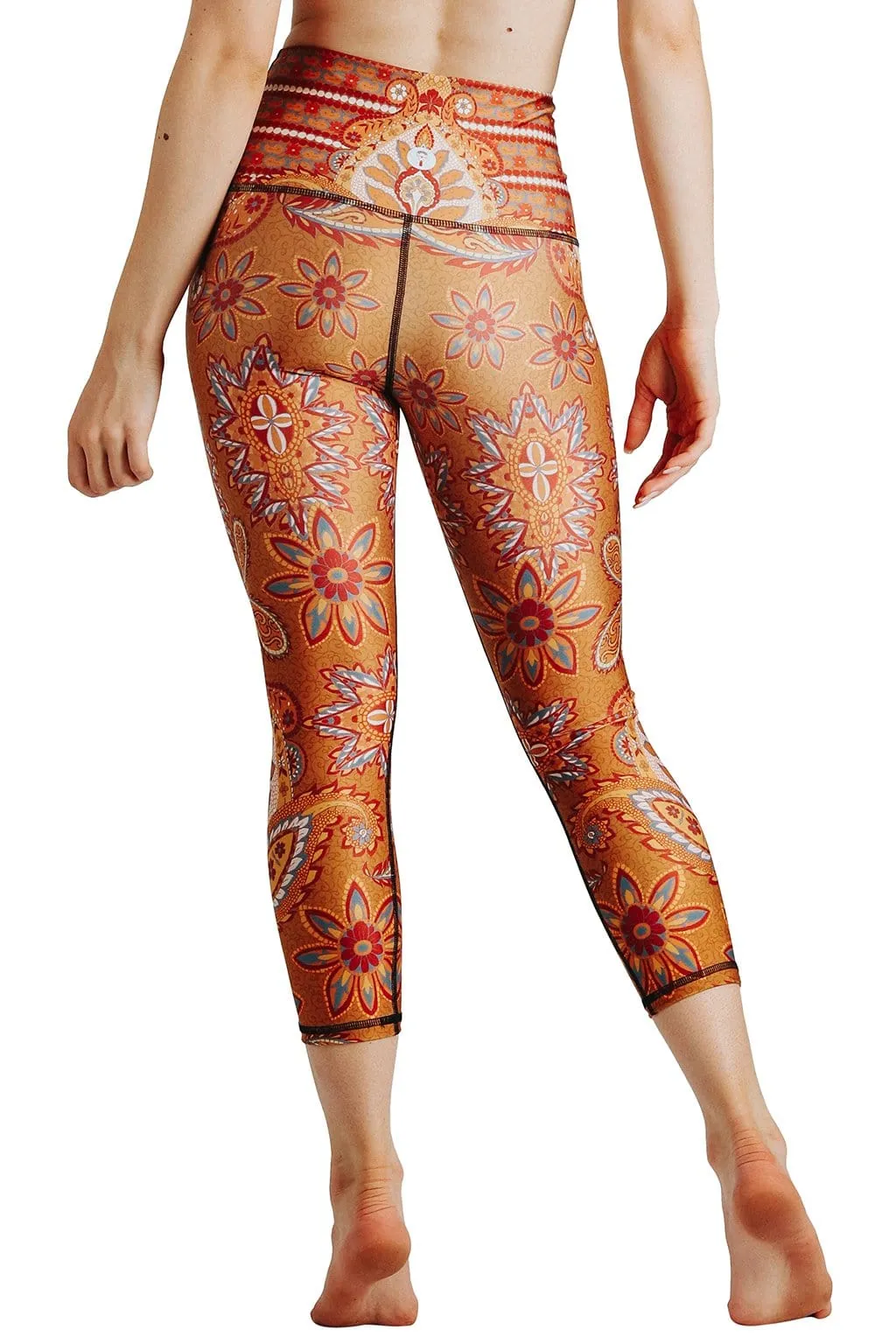 Capri Legging - Rad Paisley