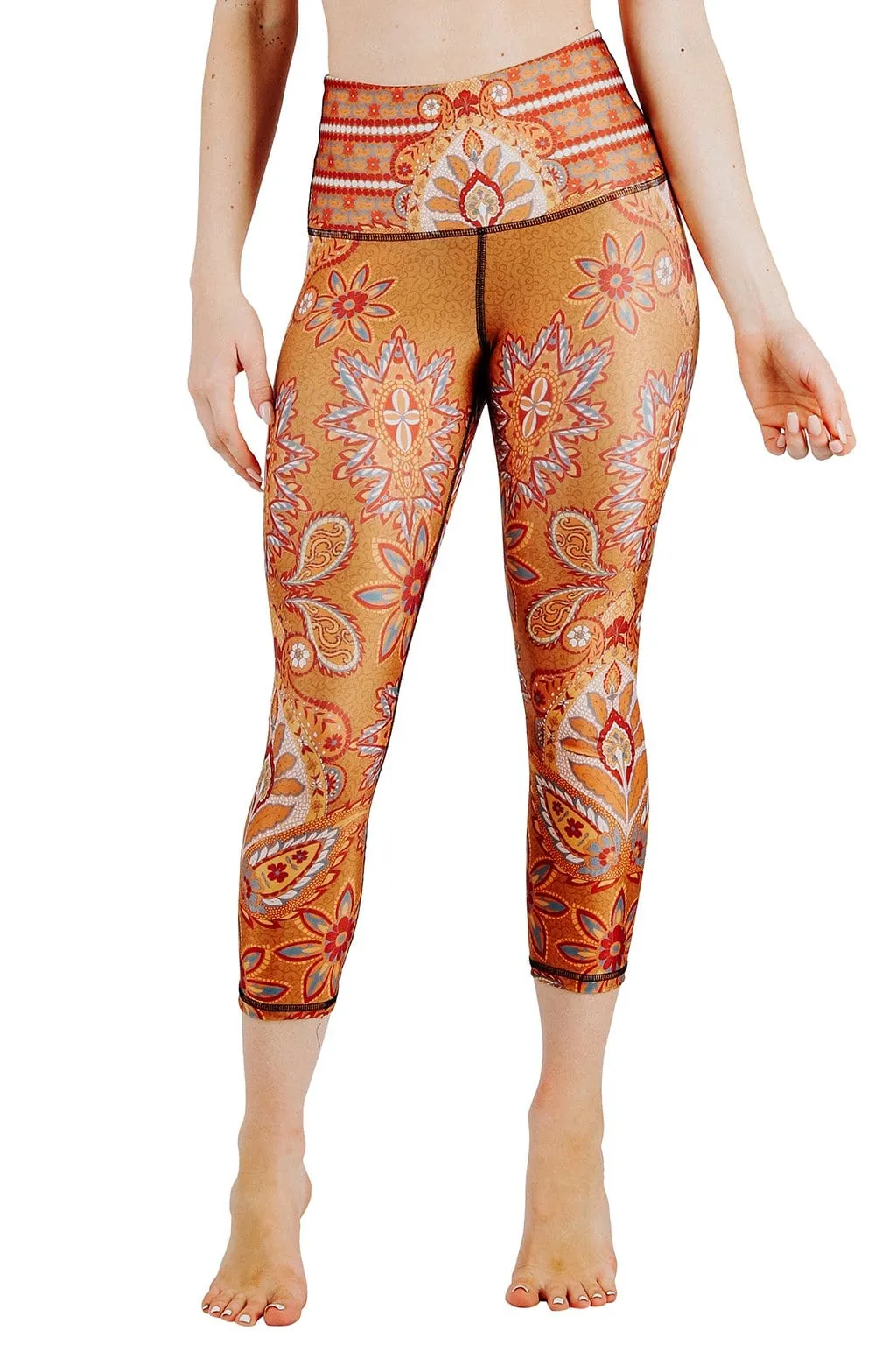 Capri Legging - Rad Paisley