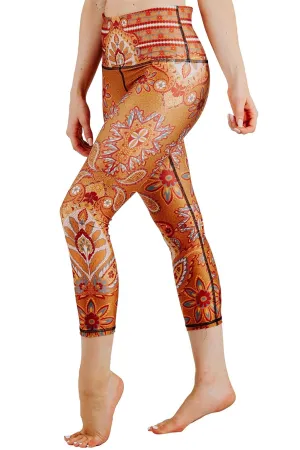 Capri Legging - Rad Paisley