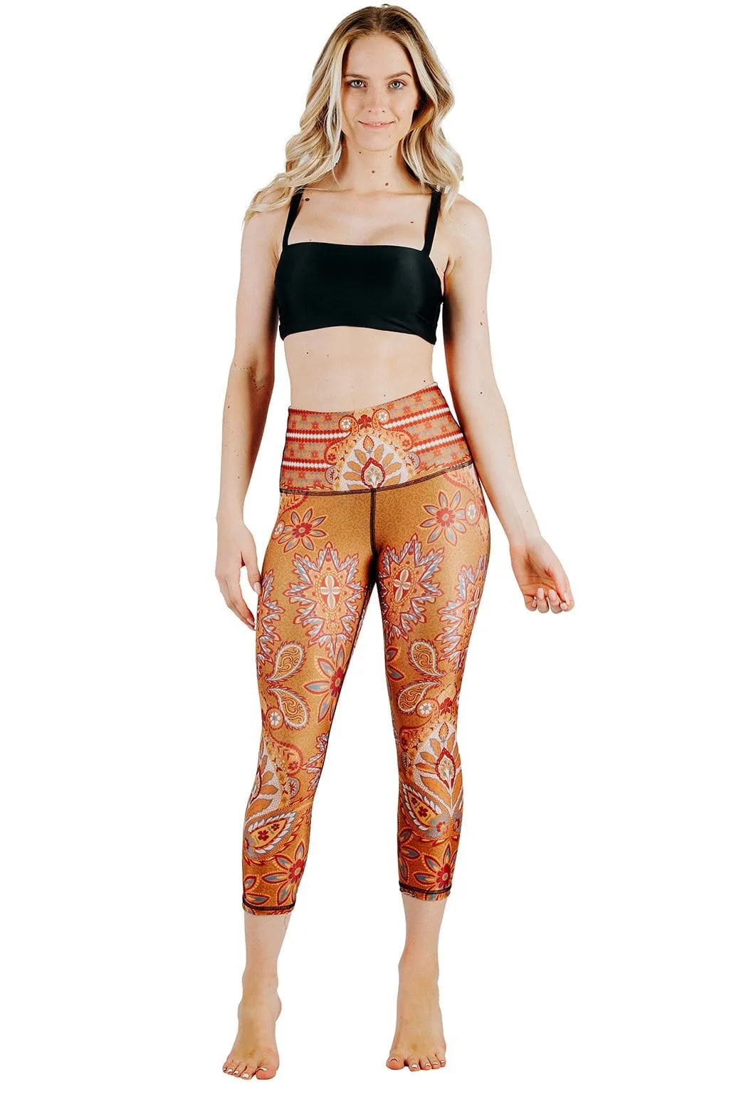 Capri Legging - Rad Paisley