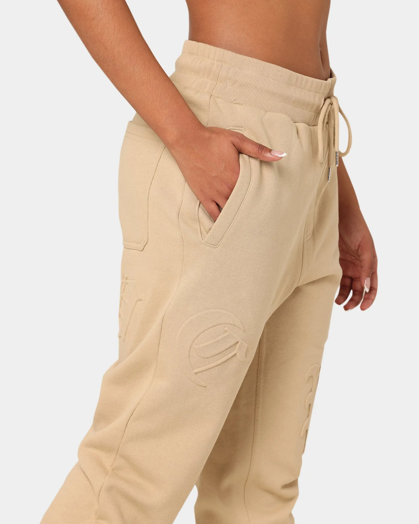 Carré CP Impression Classic Sweat Pants Stone
