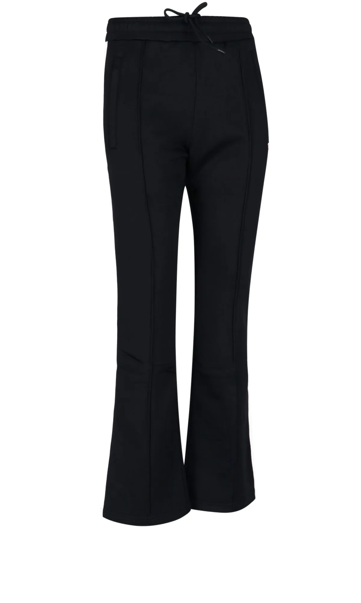 Diesel P-Zamper Side-Striped Flared Pants