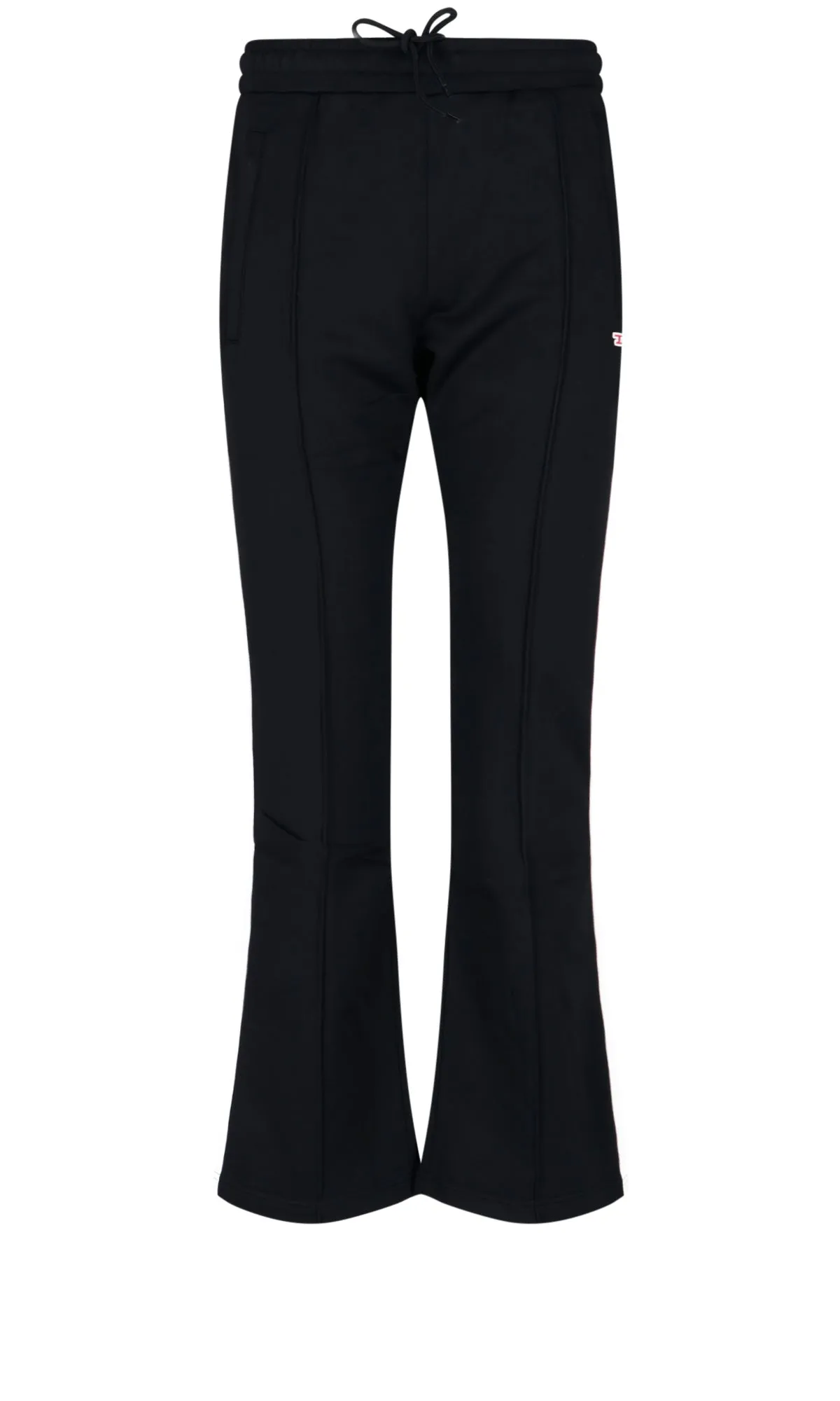 Diesel P-Zamper Side-Striped Flared Pants