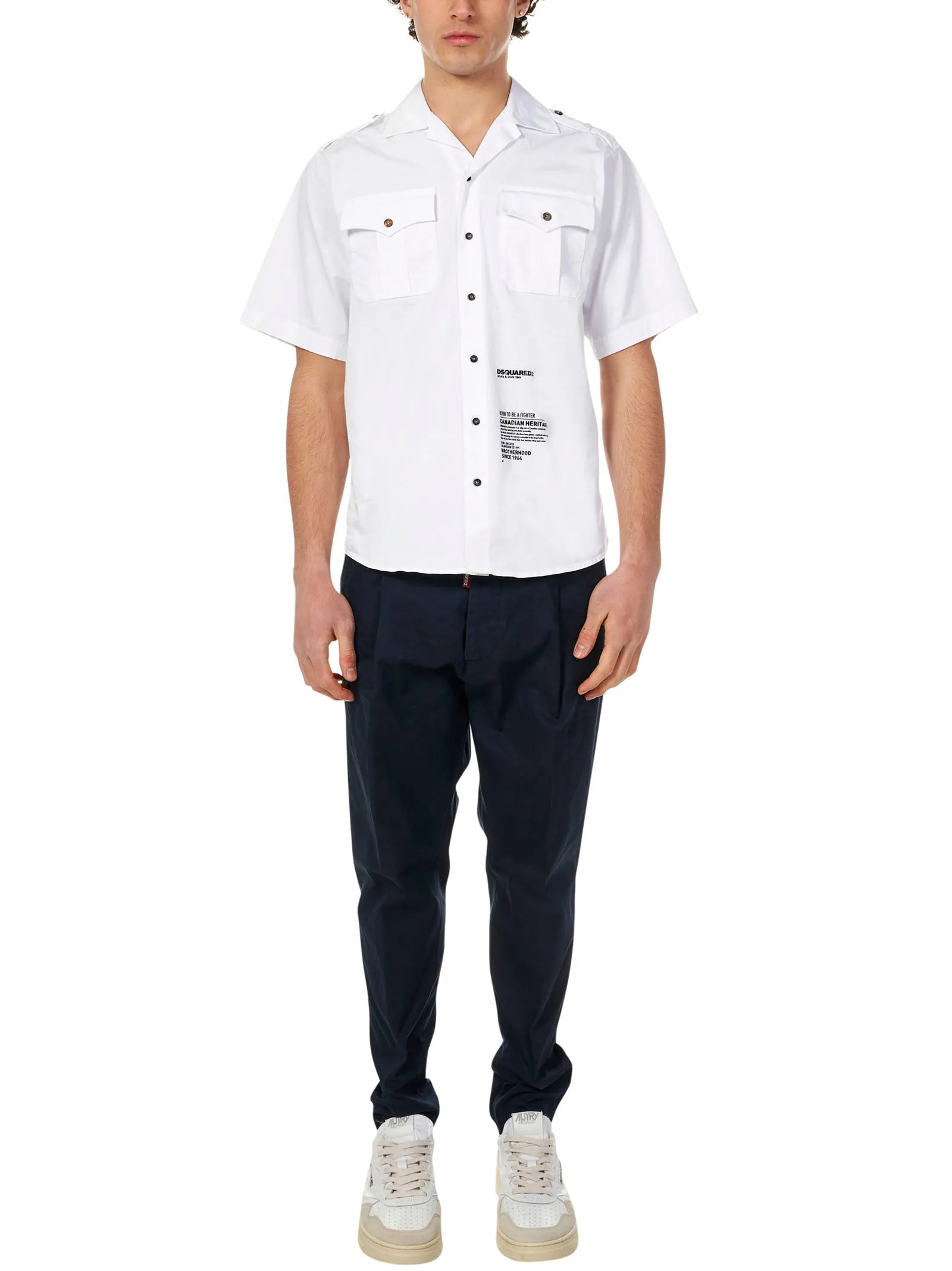 Dsquared2 Cropped Tapered Pants