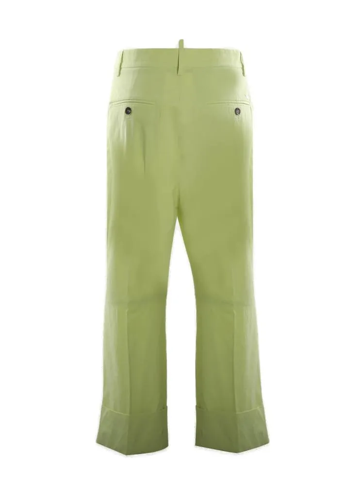 Dsquared2 Turn-Up Hem Cropped Pants