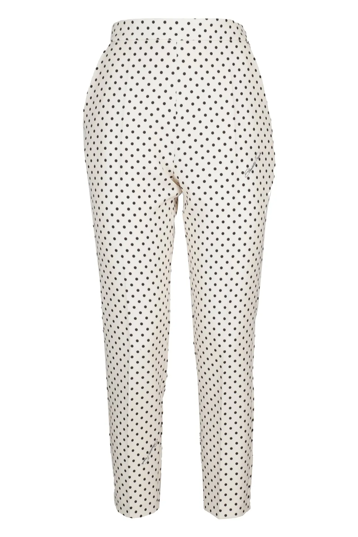 Elisabetta Franchi Polka Dot Cropped Pants