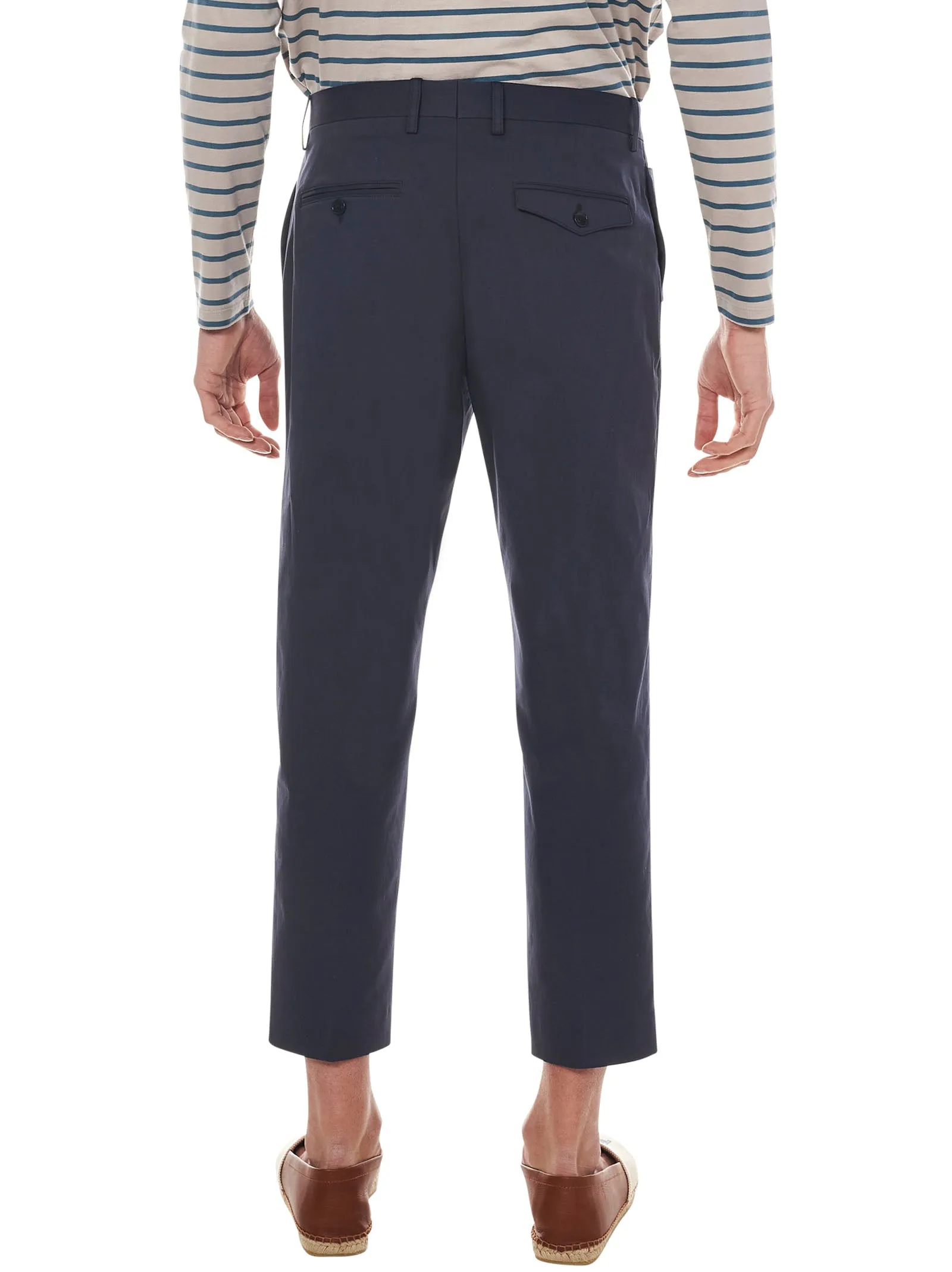 Etro Straight Leg Cropped Pants