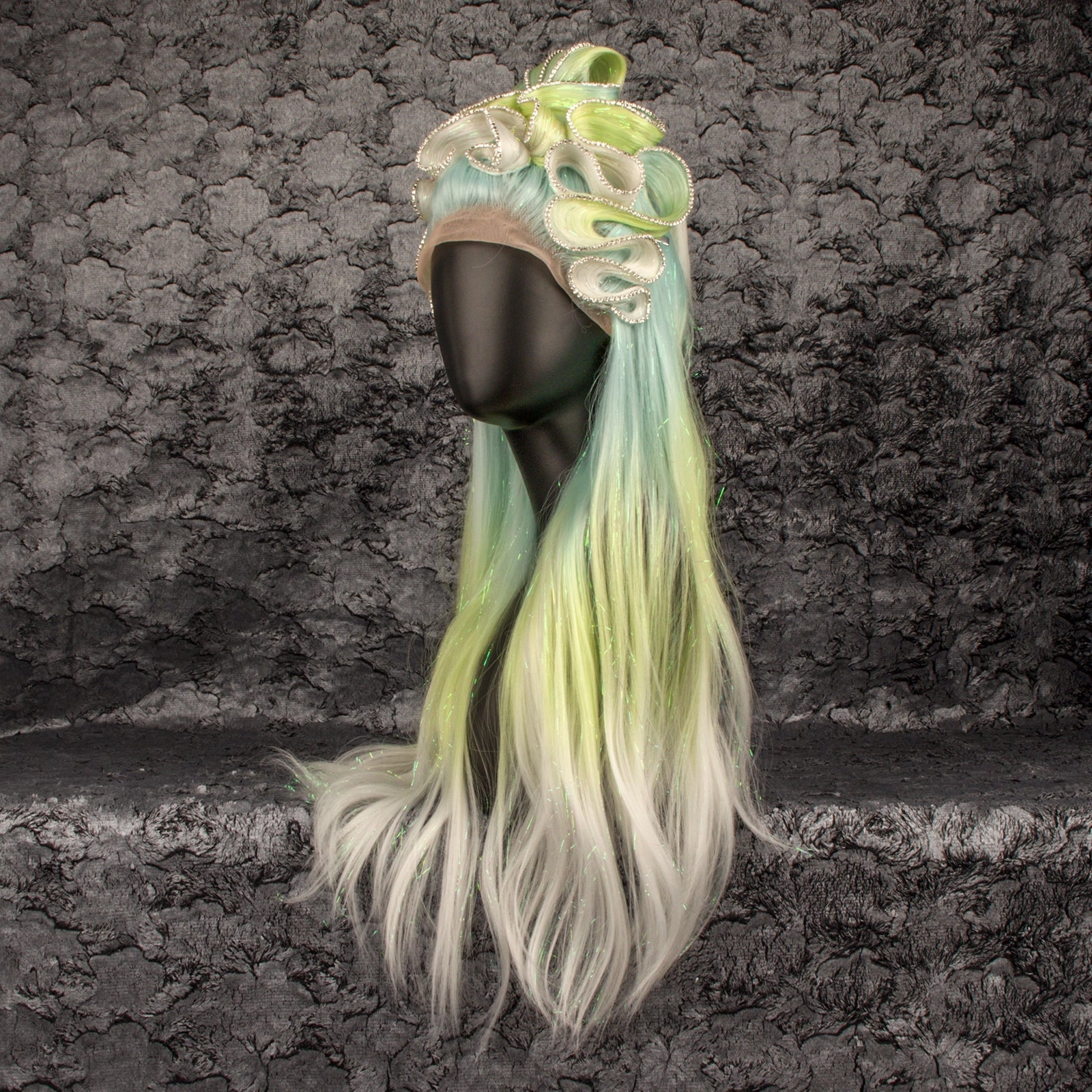 Heroine Drag Queen Custom Styled Wig