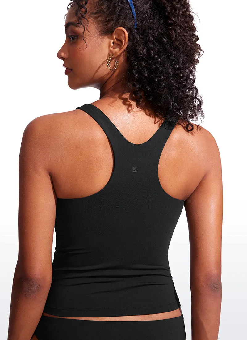 High Neck Racerback Tankini Tops