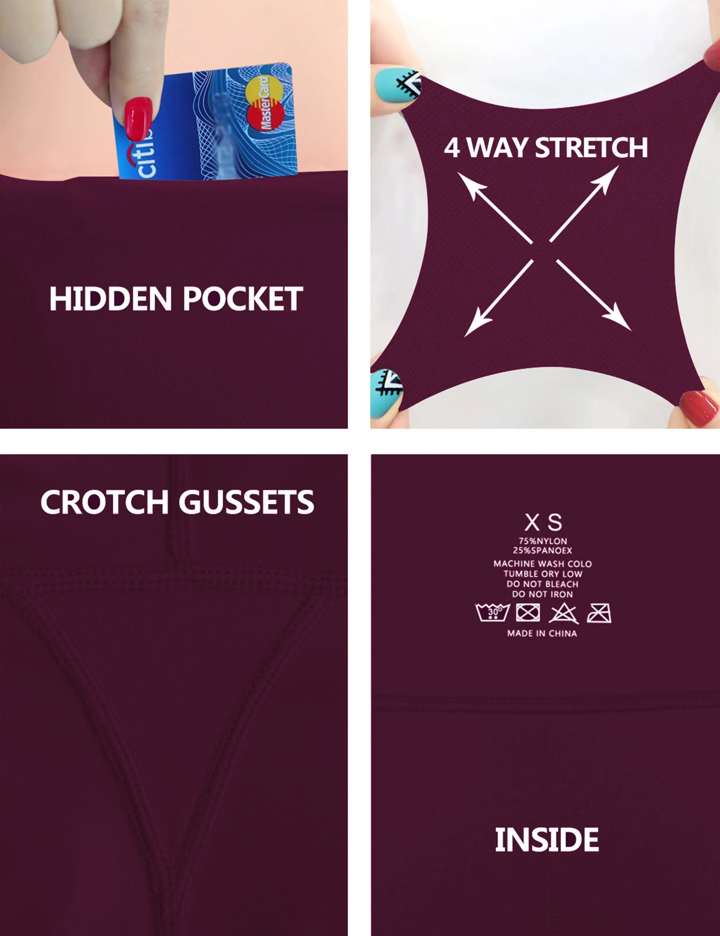 Hip Line Side Pockets Yoga Pants grapevine ins_yoga