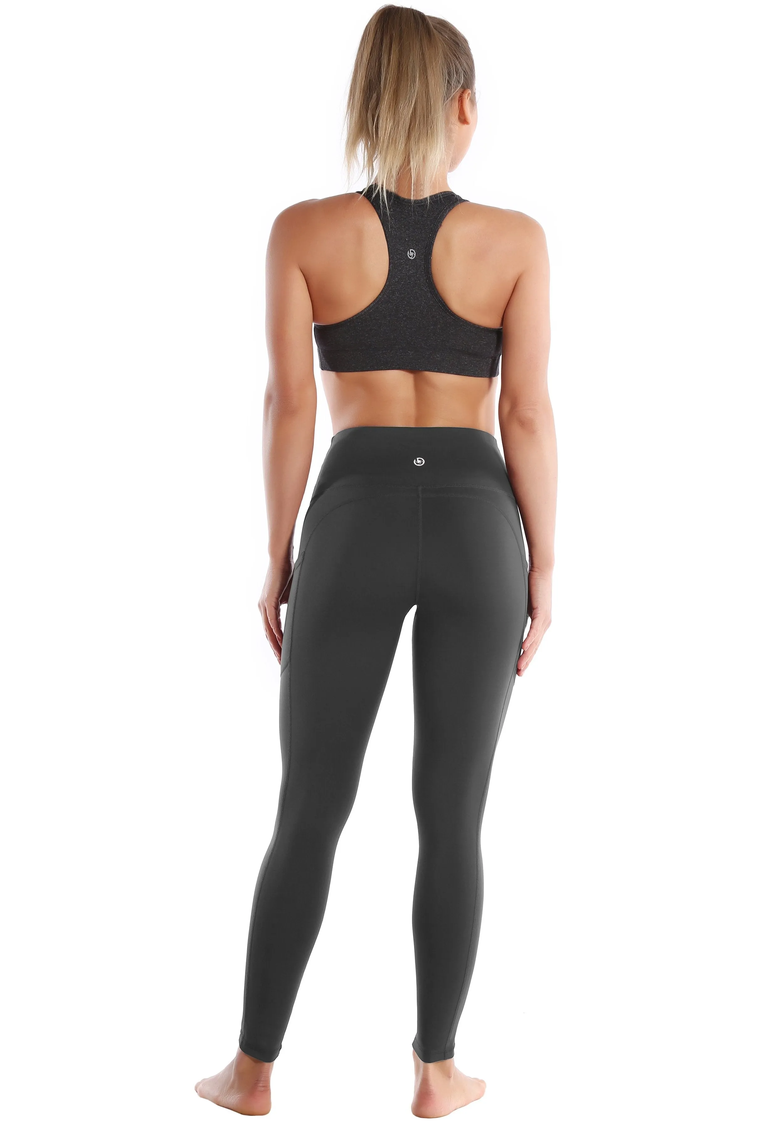 Hip Line Side Pockets Yoga Pants shadowcharcoal ins_yoga