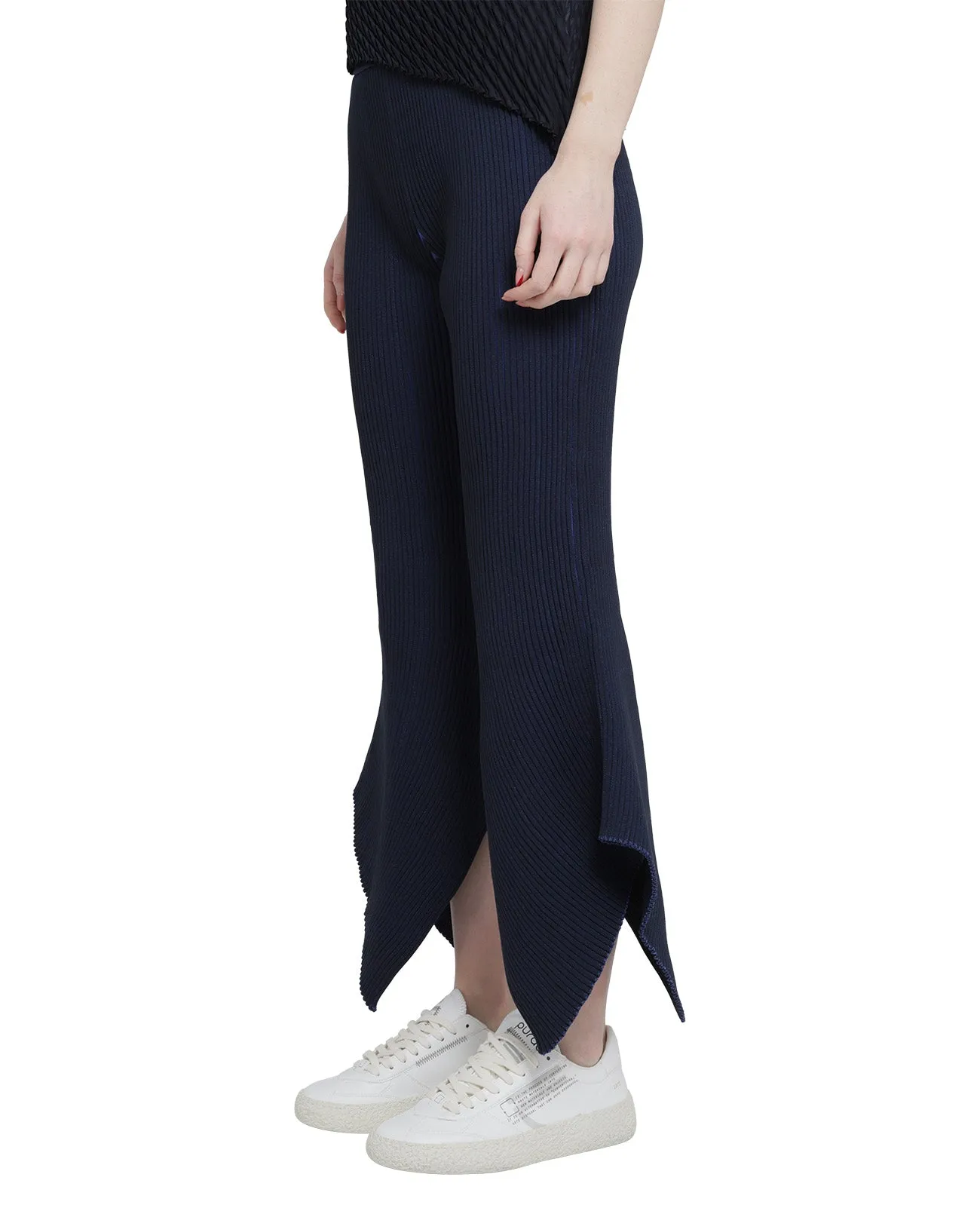 Issey Miyake Fluidity Loop Cropped Trousers