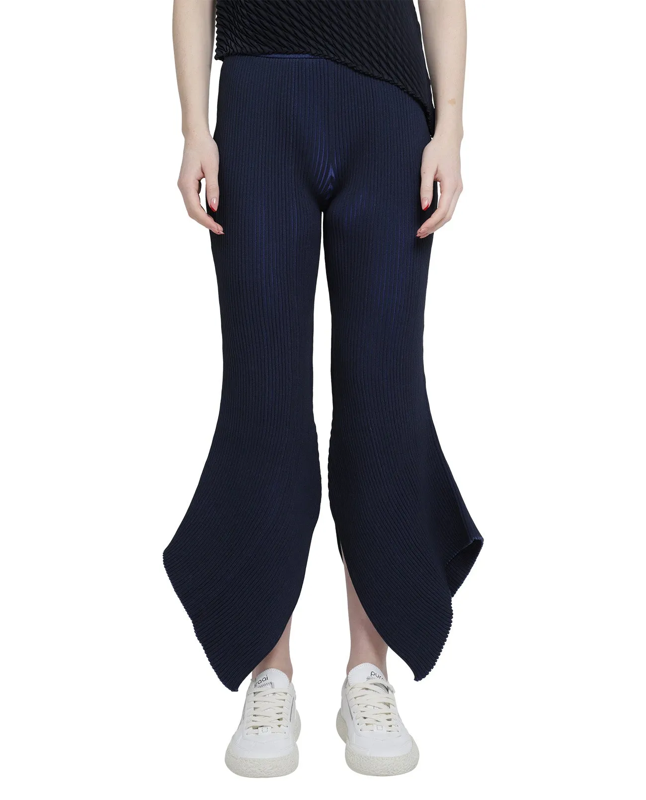 Issey Miyake Fluidity Loop Cropped Trousers