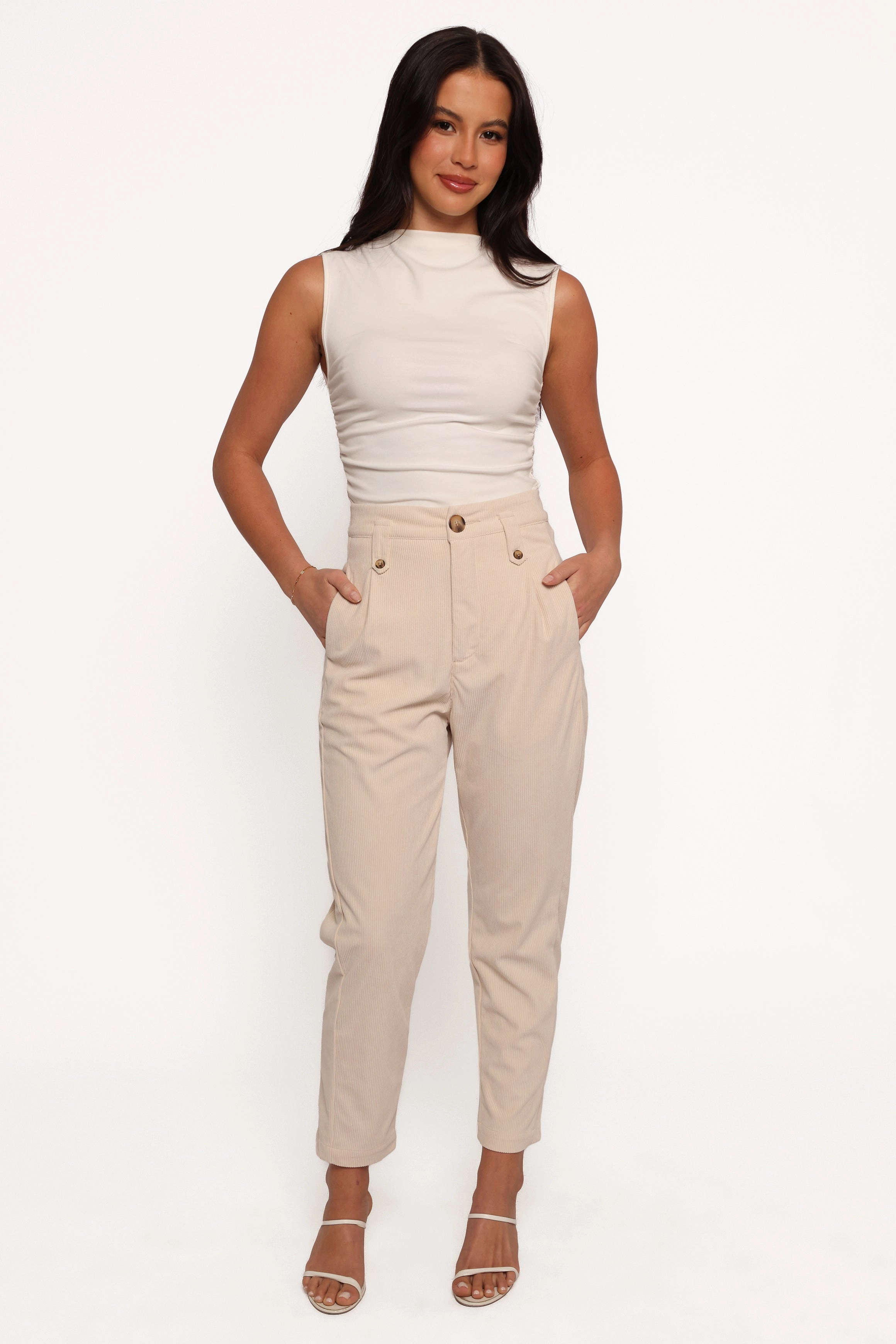 Jones Cord Pant - Cream