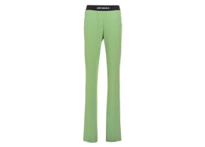 Just Cavalli Logo Waistband Flared Elasticated Pants