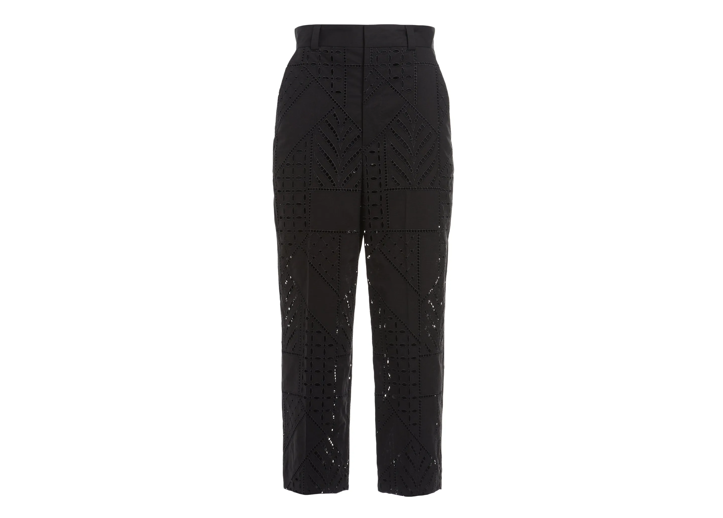 Just Cavalli Perforated Cropped Pants