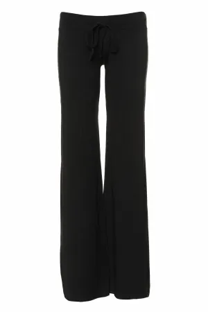 Low Rise Drawstring Yoga Pants