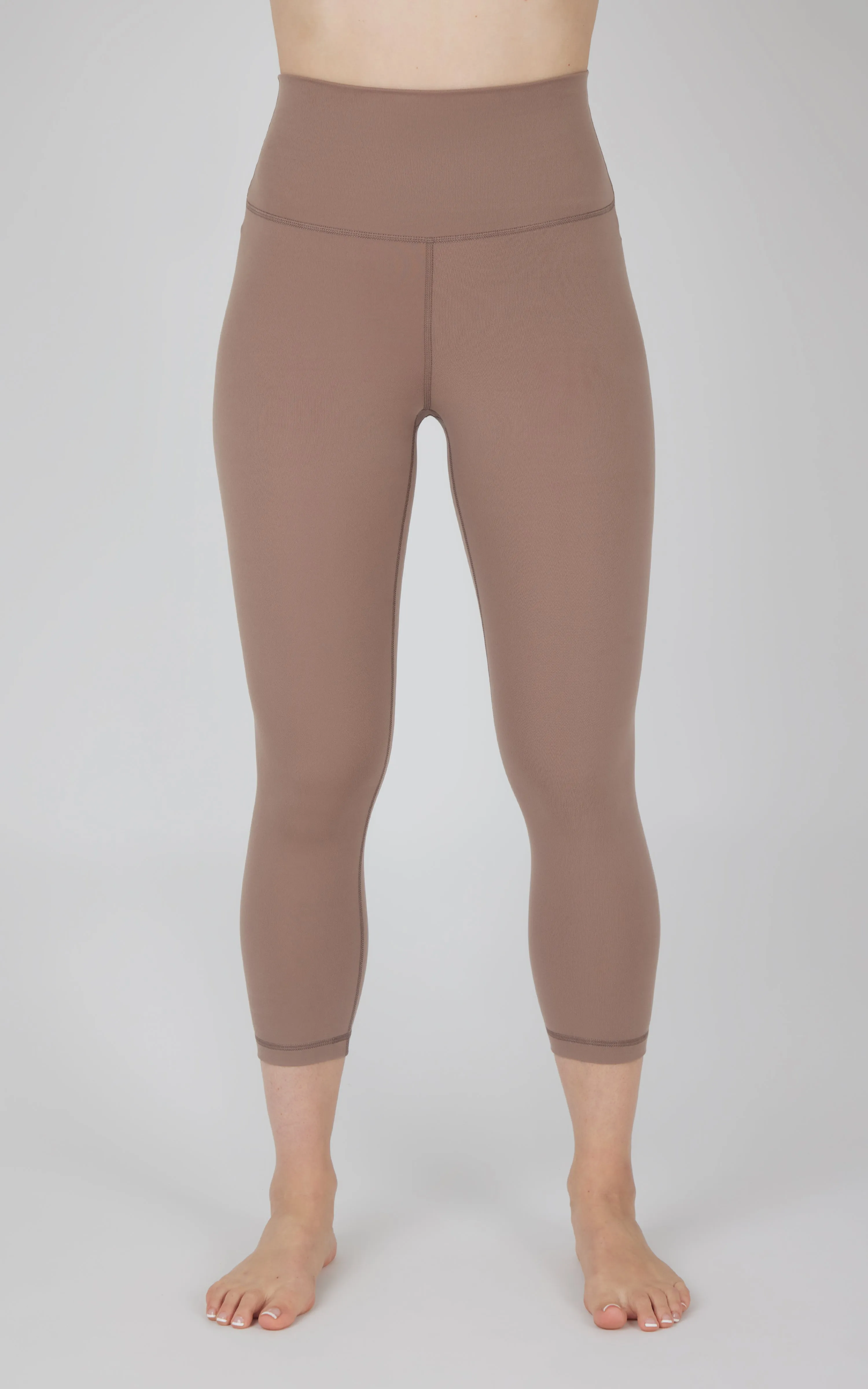 Lux Elastic Free High Waist Capri