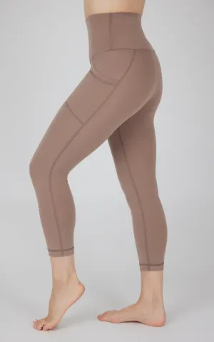 Lux Super High Waist Side Pocket Capri