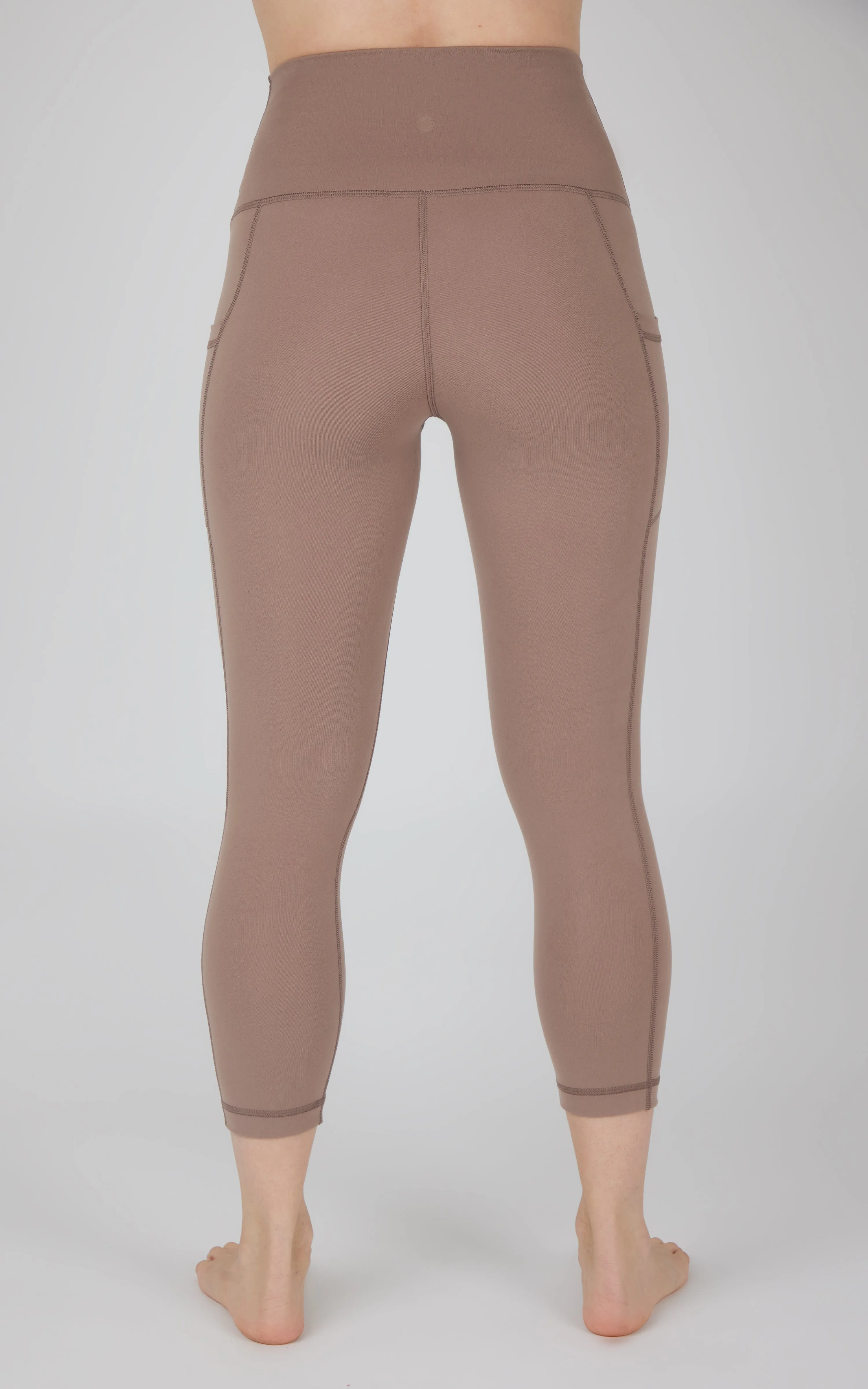 Lux Super High Waist Side Pocket Capri