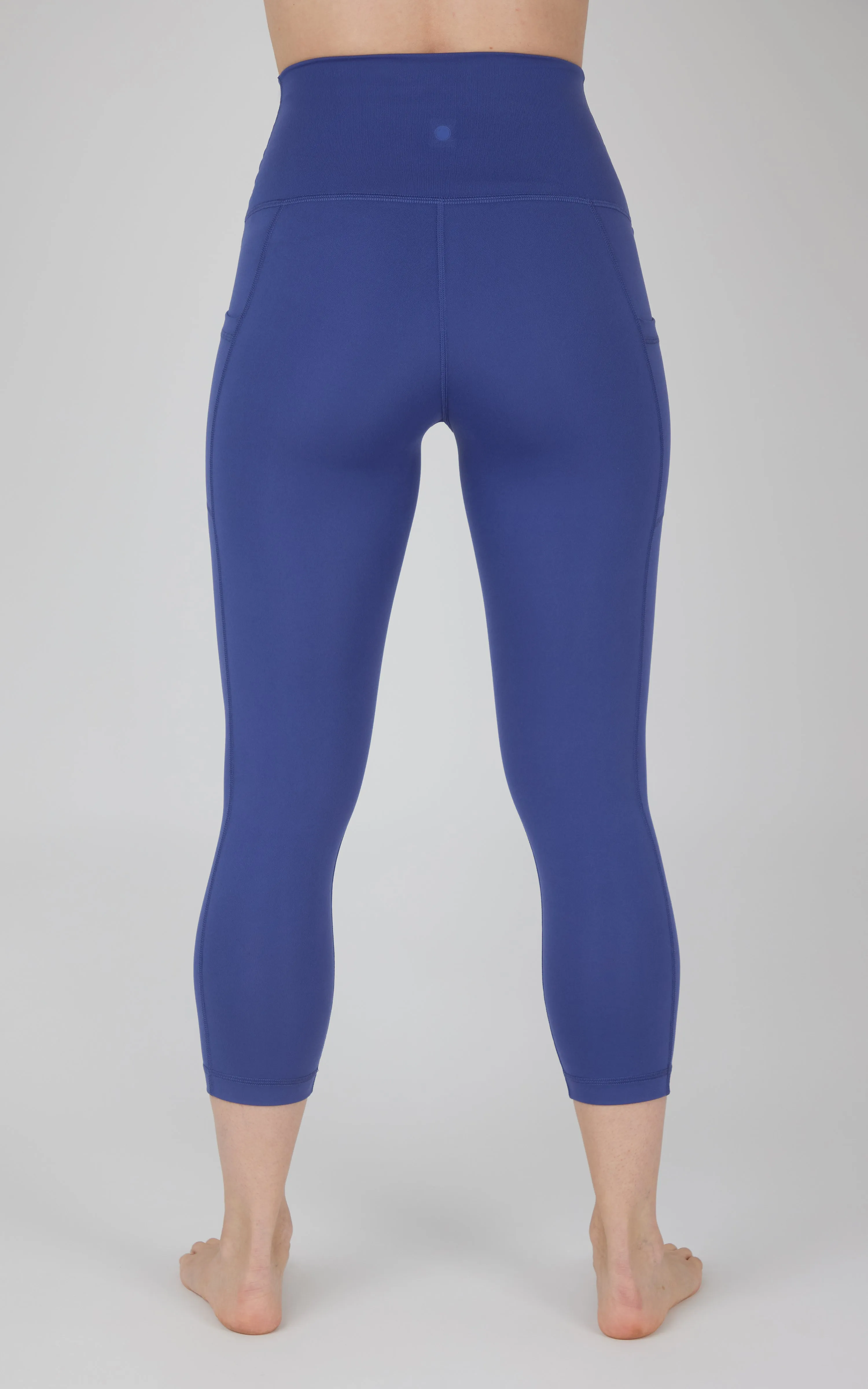 Lux Super High Waist Side Pocket Capri