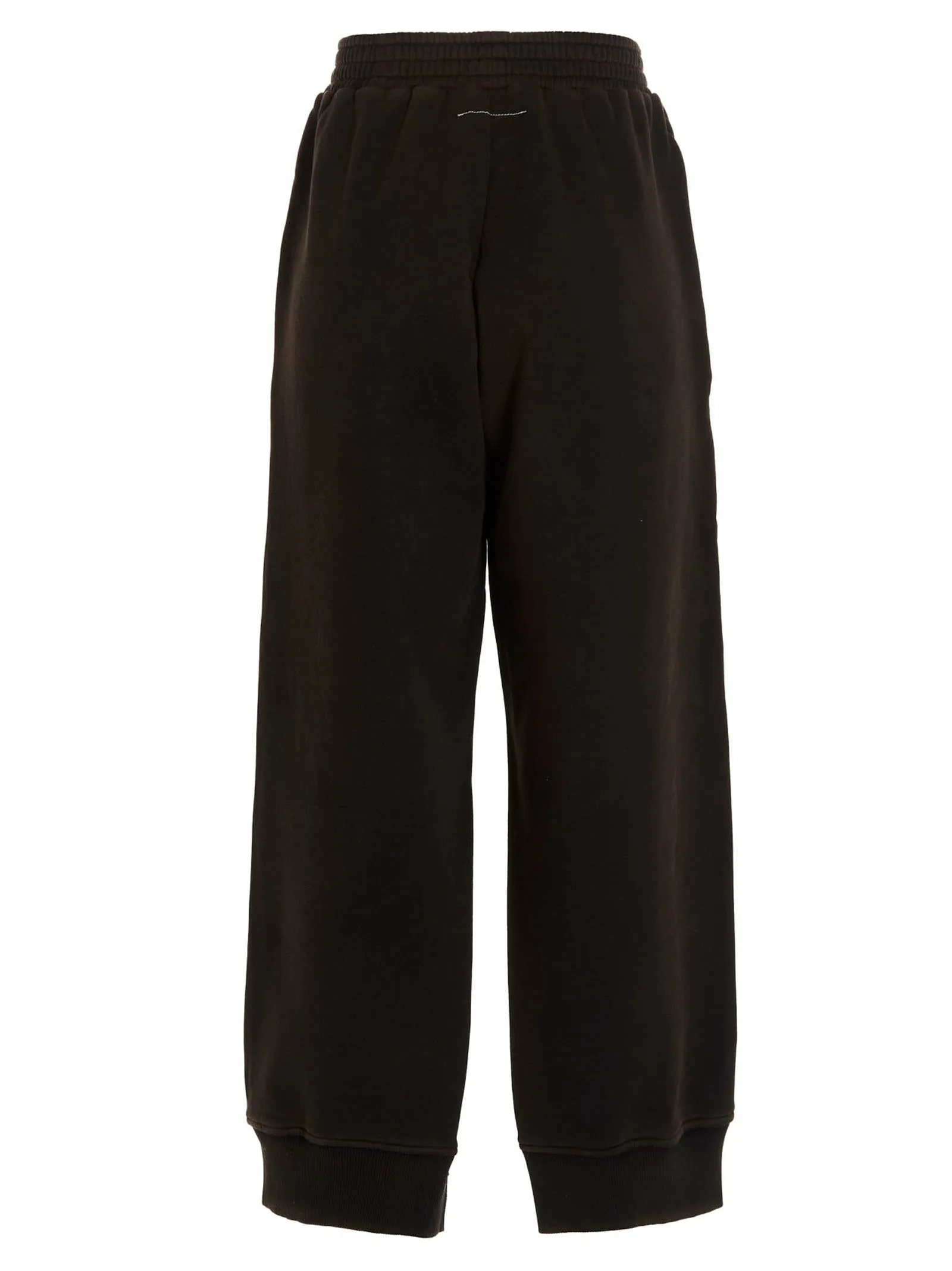 MM6 Maison Margiela Cut-Out Cropped Trousers