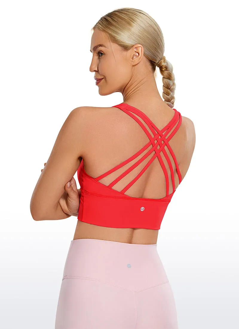 Nakedfeel Strappy Bra Longline